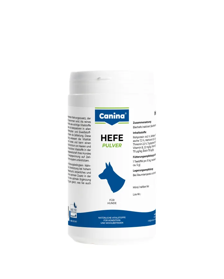 Canina Hefe prášok