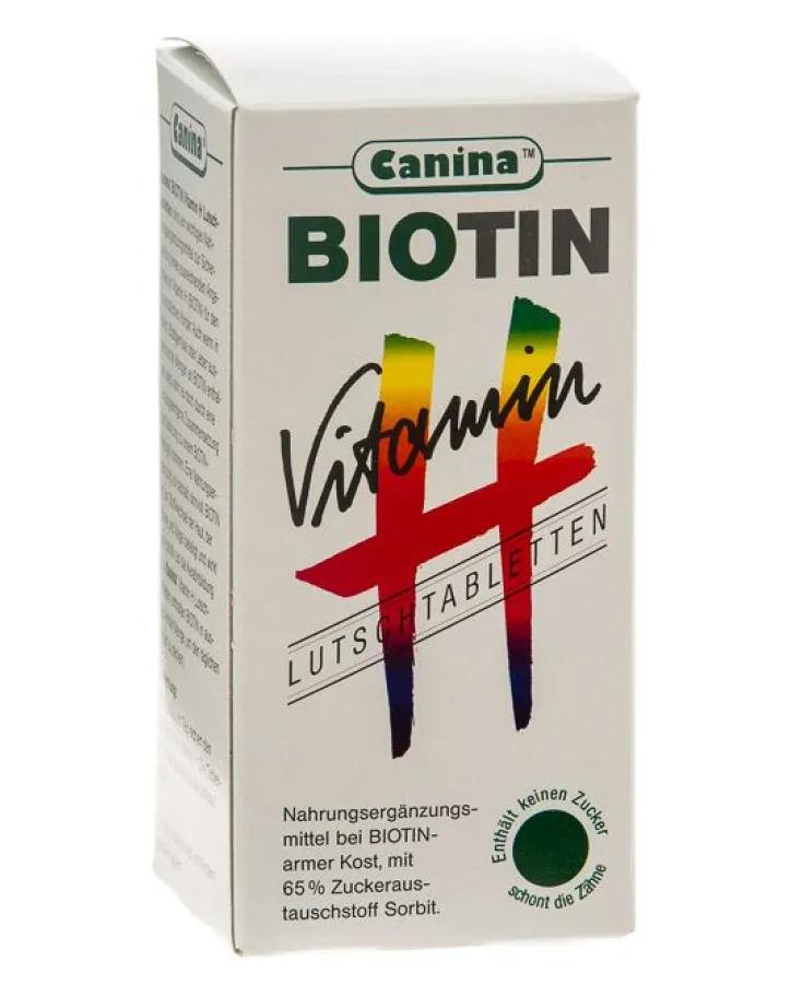 Canina Biotin Vitamin H Lutschtabletten
