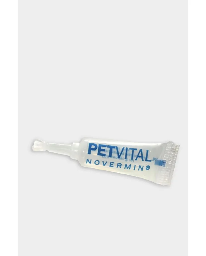 PETVITAL Novermin pre mačky na kliešte a cudzopasný hmyz